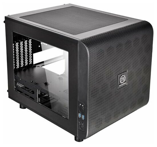 Thermaltake CA-1D5-00S1WN-00 Core V21 Win Black w/o PSU ATX .