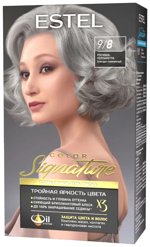 ESTEL Стойкая крем-гель краска для волос COLOR Signature