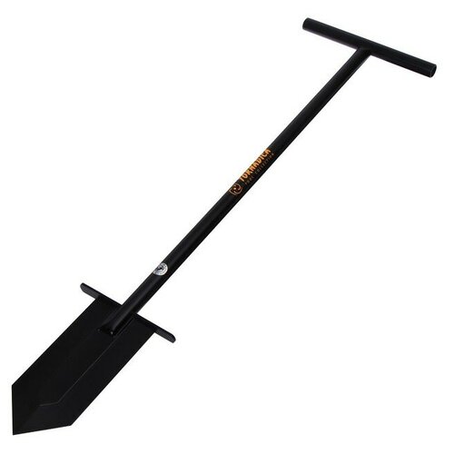Лопата посадочная, L = 104 см, металлический черенок, с ручкой