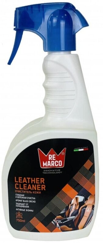 Очиститель кожи LEATHER CLEANER 750 мл (триг.) RE MARCO