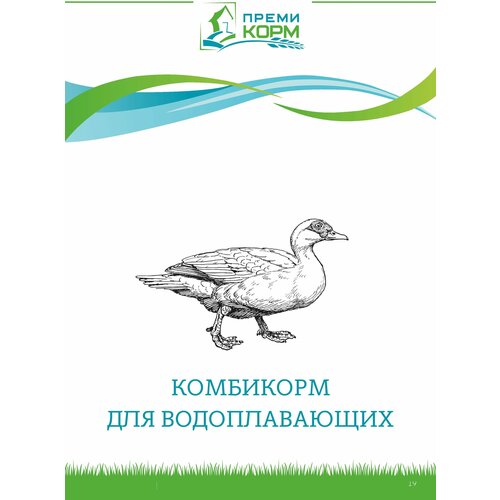 Комбикорм для гусей финиш ПК-32-1 (с 21 дня и старше) Премикорм 2,5 кг