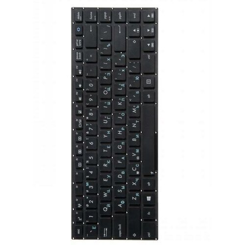 Клавиатура ZeepDeep для ноутбука Asus S400CA S401U S401A S405CA S405CB S401CM S451LA S451LB S451LM черная без рамки 0KNB0-4124RU00 615₽