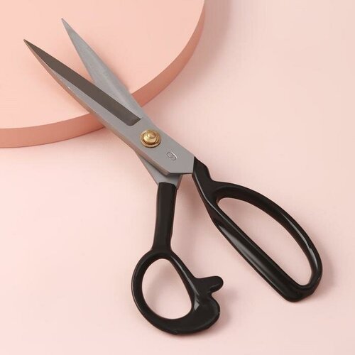 Ножницы закройные скошенное лезвие 9 23 см цвет чёрный 812₽