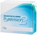 Контактные линзы Bausch & Lomb PureVision 2 HD, 6 шт., R 8,6, D -3,75, бесцветный, 1 уп.