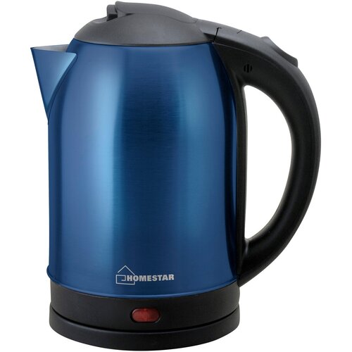 Стеклянный чайник электрический Homestar HS-1009 18 л сталь синий 172600₽