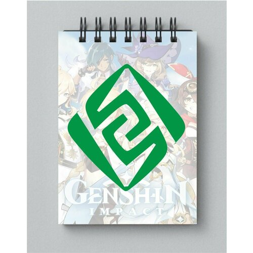 Блокнот стихия Геншин Импакт - Genshin Impact № 33