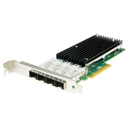 Сетевой адаптер Lr-Link LREC9804BF-4SFP+ lr link 9714hf 4sfp gigabit ethernet network adapter quad port pci express fiber optic lan card compatible intel i350 f4 nic