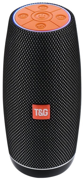 Портативная акустика T&G TG-108, 10 Вт, черный