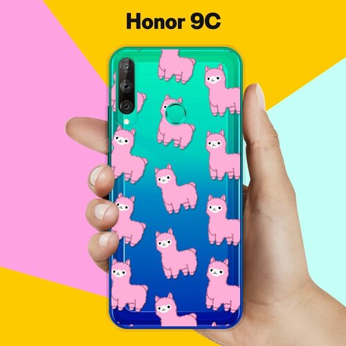 Силиконовый чехол Ламы на Honor 9C