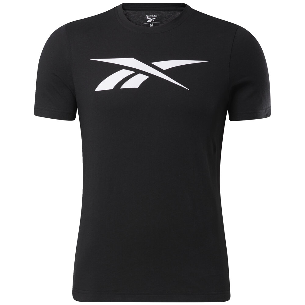 Футболка спортивная Reebok Graphic Series Vector, размер M INT, черный — фото 1