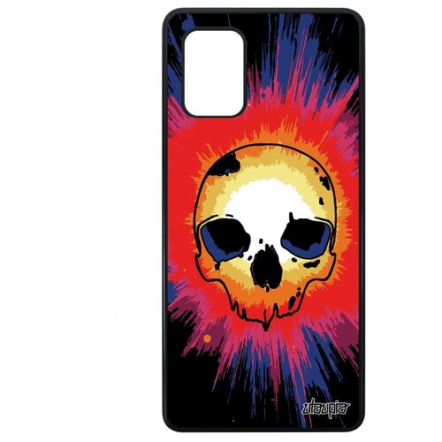 фото Чехол для мобильного samsung galaxy a71, "череп" готичный skull utaupia