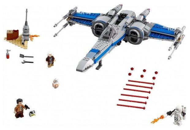 LEGO 75149 Resistance X-wing Fighter - Лего Истребитель Сопротивления Х-Винг