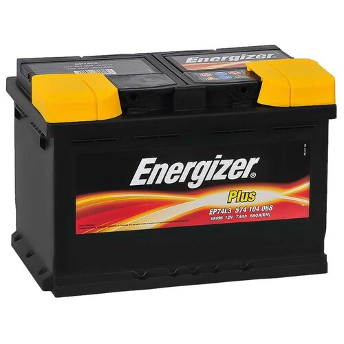 фото Energizer аккумулятор energizer plus 74 ач 680а о/п