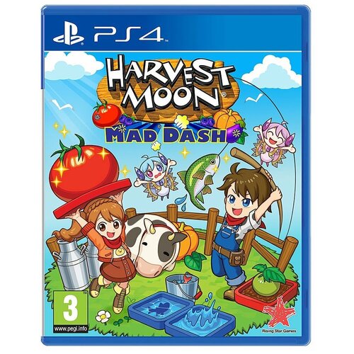 Игра Harvest Moon: Mad Dash для PlayStation 4 harvest moon mad dash ps4 английский язык