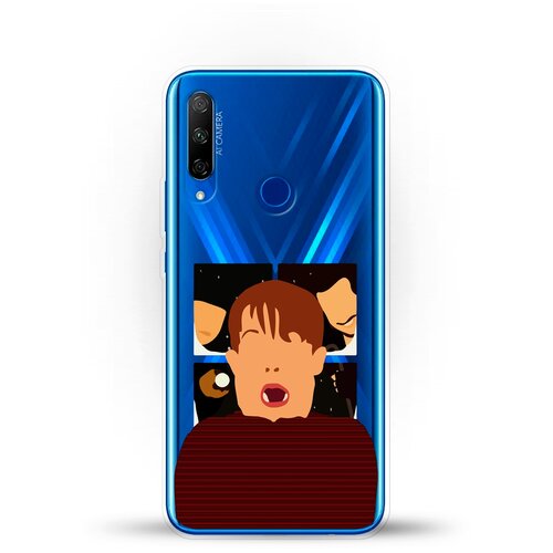 фото Силиконовый чехол alone на honor 9x premium andy & paul