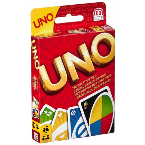 Настольная игра Mattel Uno W2087, 1 шт. уно карты уно настольная игра уно uno карты уно карточная игра уно uno