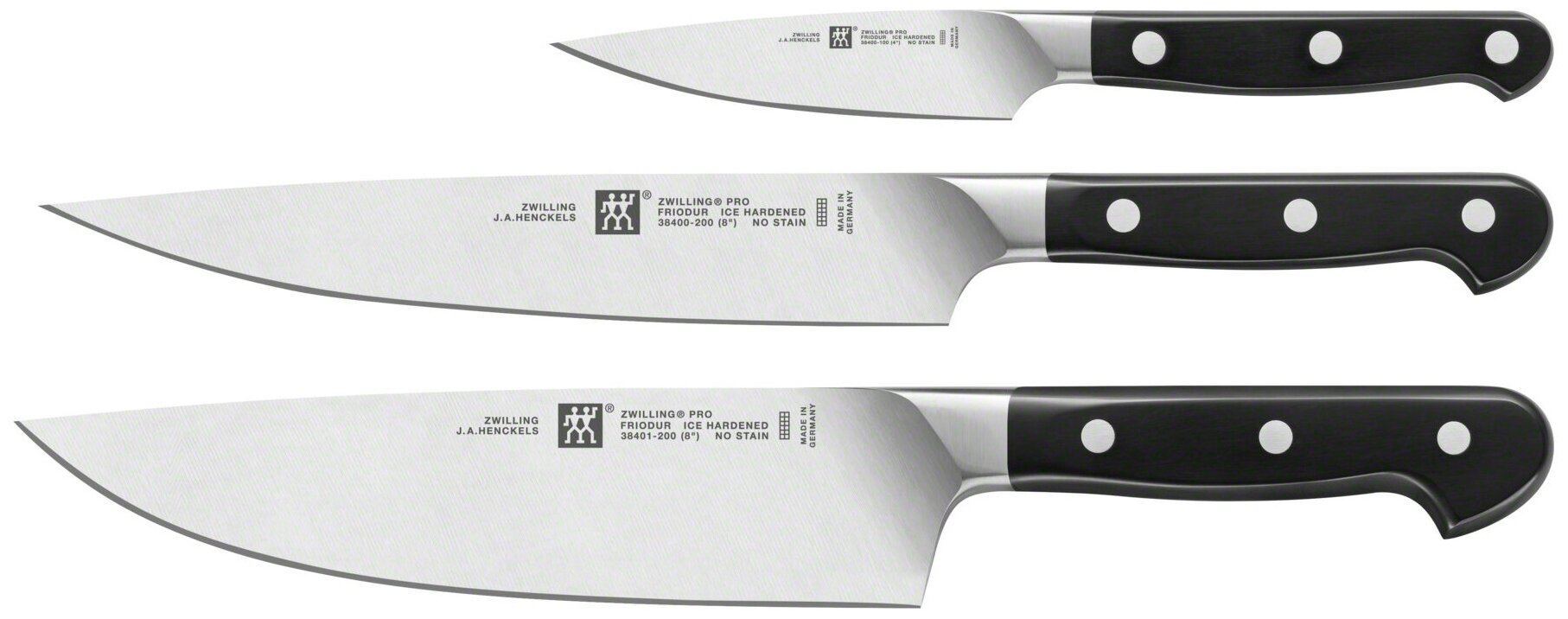 Набор ножей 3 предмета Zwilling Pro, Zwilling J.A. Henckels (38430-007)