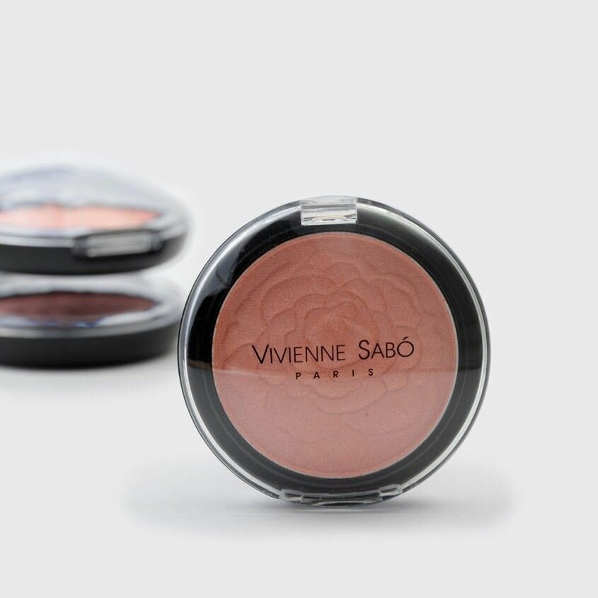 Vivienne Sabo румяна рельефные Rose de velours, 21 персиковый светлый ...