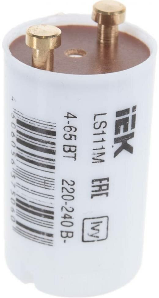 IEK Стартер LS111M 4-65Вт 220-240В ИЭК LLD111-LS-65