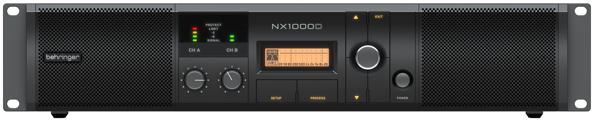 Behringer NX1000D усилитель 2-канальный