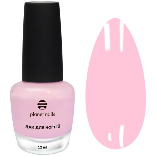 Planet nails Лак для ногтей С эффектом гелевого покрытия, 12 мл, 865