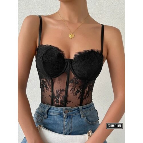 Корсет женский утягивающий Dzhanelidze на бретелях, размер 46