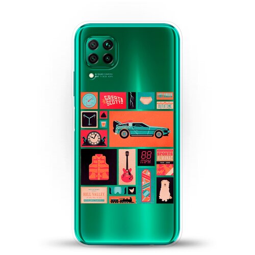 фото Силиконовый чехол back на huawei p40 lite andy & paul