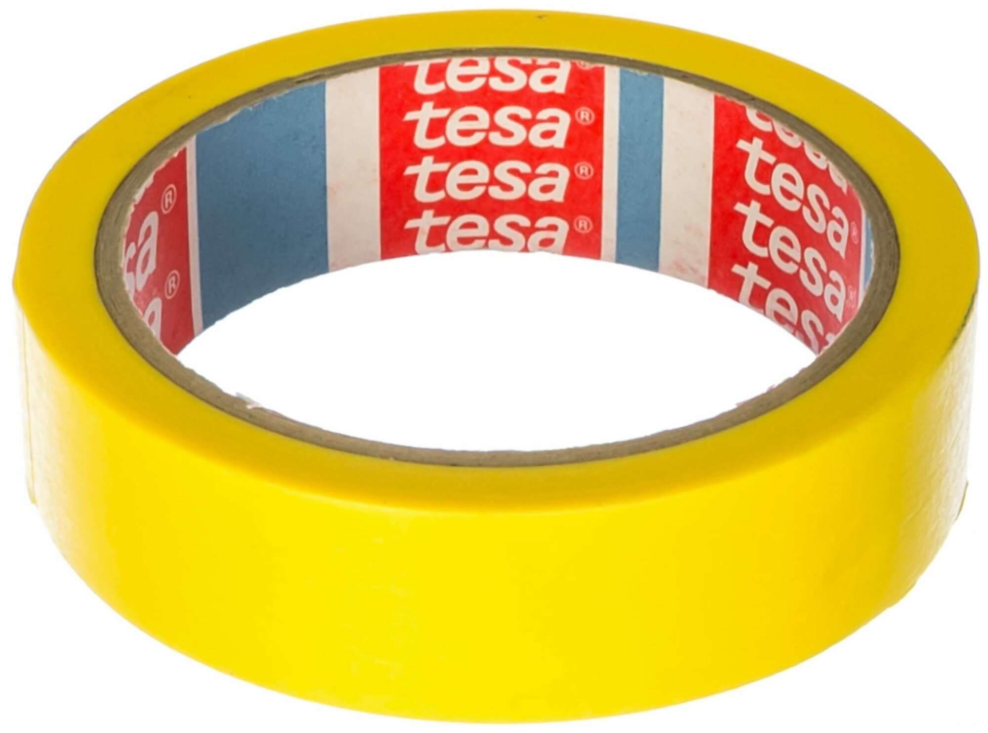 малярная лента tesa для идеально четких краёв, желтая 25х25 - фото №3
