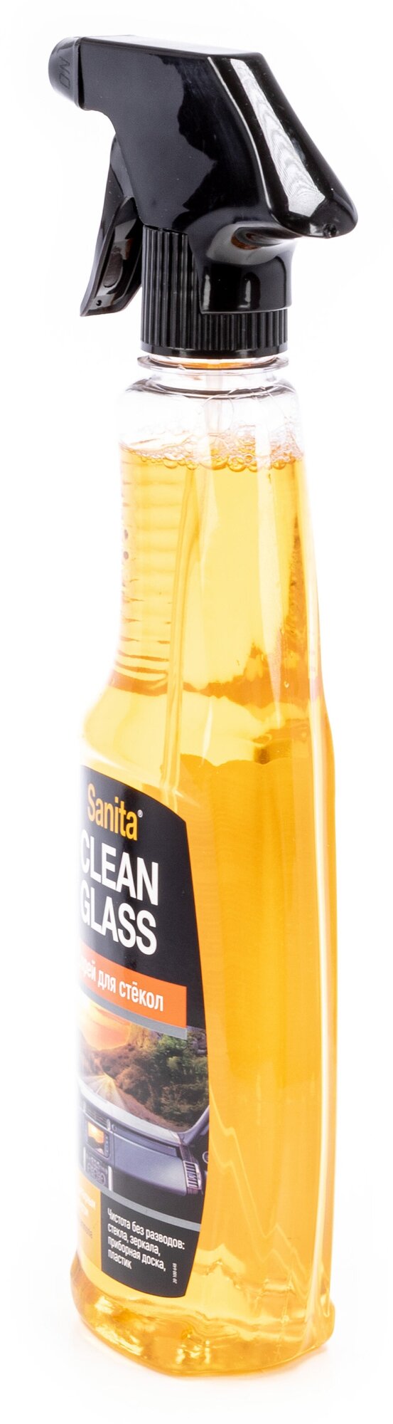 Чистящее средство для мытья стекол Sanita с нашатырным спиртом 500 мл - фотография № 12