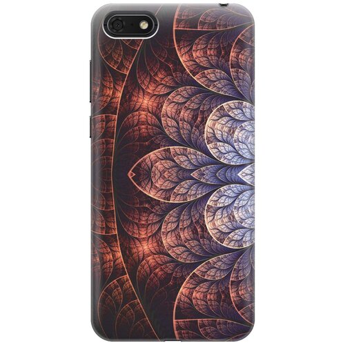 фото Re:paчехол - накладка artcolor для huawei y5 (2018) / y5 prime (2018) / honor 7s / honor 7a с принтом "умиротворенность"