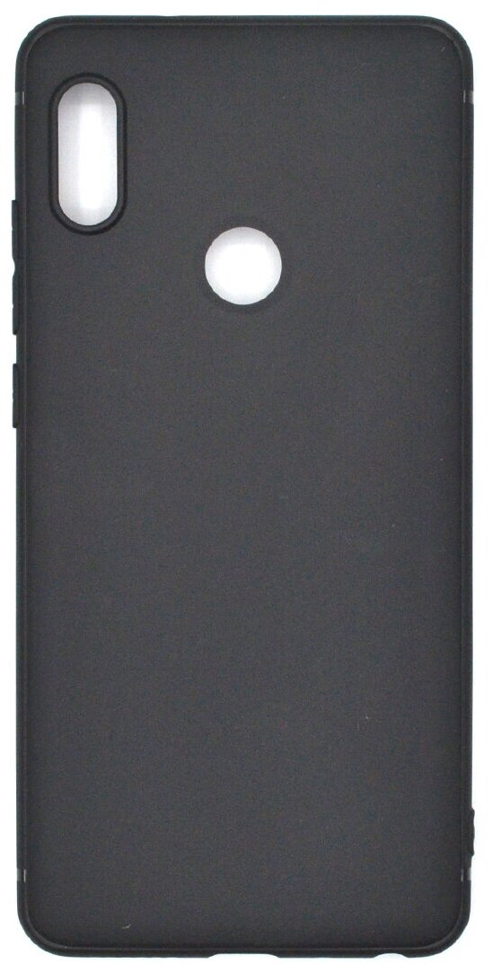 Чехол матовый INAKS для Xiaomi Redmi Note 5 Pro (2018), черный