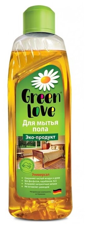 Средство для мытья полов универсальное Green Love, 1 л