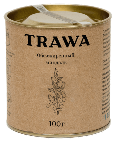 Trawa Орех миндальный обезжиренный 100 гр