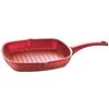 Сковорода-гриль O.M.S. прямоугольная 28 см, 3212.00.07-28-R , красный - изображение