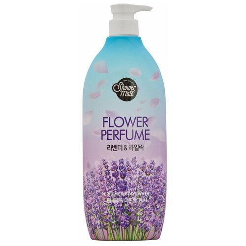 Гель для душа Shower Mate Purple flowerлаванда, 900 мл, 900 г гель для душа shower mate purple flowerлаванда 900 мл 900 г