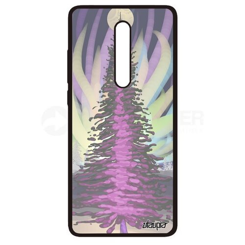 фото Чехол для мобильного xiaomi mi 9t pro, "зимняя ель" снег зима utaupia
