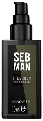 SEBASTIAN Professional Масло для ухода за бородой и волосами Seb Man The Groom