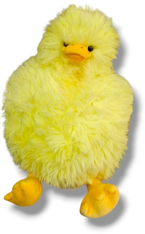 Мягкая игрушка-подушка Цыпленок пухляш 35 см желтый