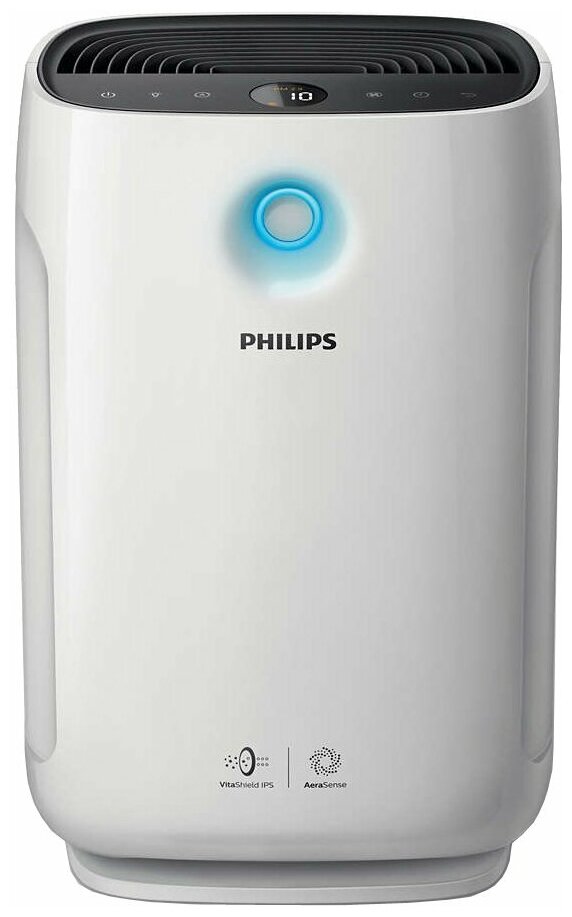 Воздухоочиститель PHILIPS AeraSense AC2887/10, белый/черный