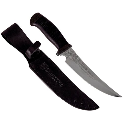 нож охотника шашлычный сталь 95x18 кожа текст Нож Сурукуку (сталь 95x18, кожа-текст.)