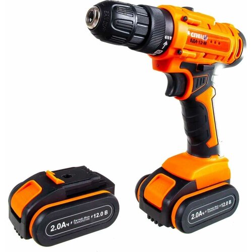 Аккумуляторная дрель-шуруповерт Спец БДА-12-М СПЕЦ-3418 746600₽