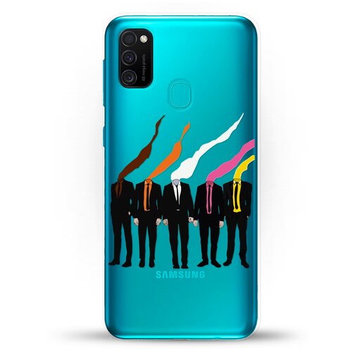 фото Силиконовый чехол псы на samsung galaxy m30s andy & paul