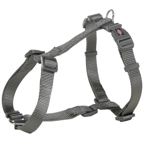 Шлейка Premium H-harness, L: 60–87 см/25 мм, графитовый