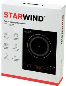 Плита Индукционная Starwind черный стеклокерамика (настольная) - фото №7