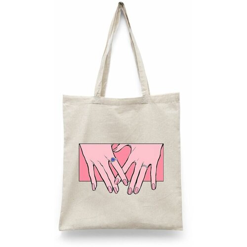 фото Сумка-шоппер унисекс каждому своё "глаза/аниме/портрет/япония" черная