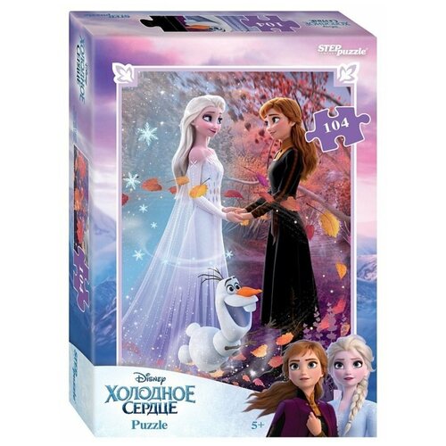 Пазл Холодное сердце, Disney, 104 детали / Step Puzzle пазл холодное сердце disney 60 деталей step puzzle