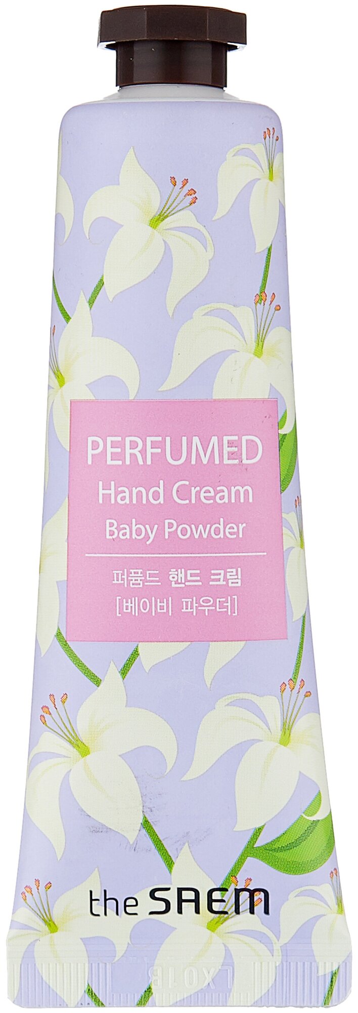 Парфюмированый крем для рук The Saem Perfumed Hand Cream Baby Powder, 30 мл.