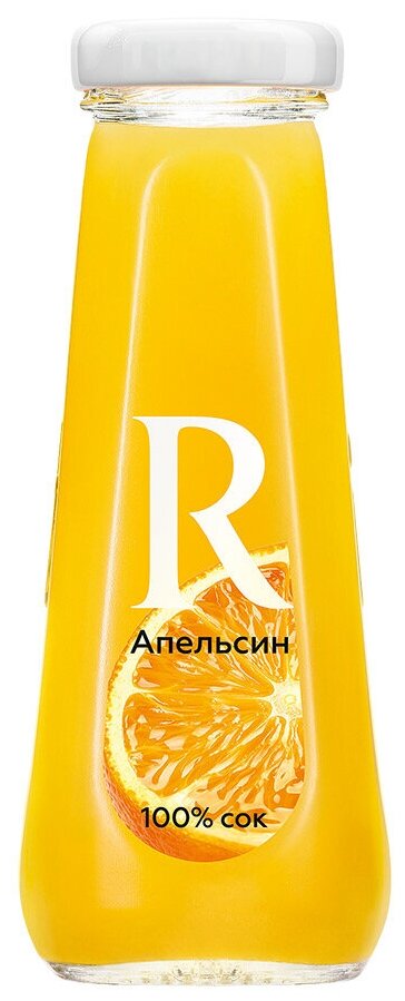 Сок RICH (Рич) 0,2 л, апельсин, подходит для детского питания, стеклянная бутылка, 1658101 - фотография № 5