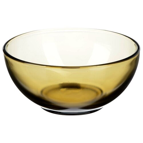 Glass Ink салатник Базилико, 13 см, 13х13 см, 0.35 л, 1 шт., дымчатый