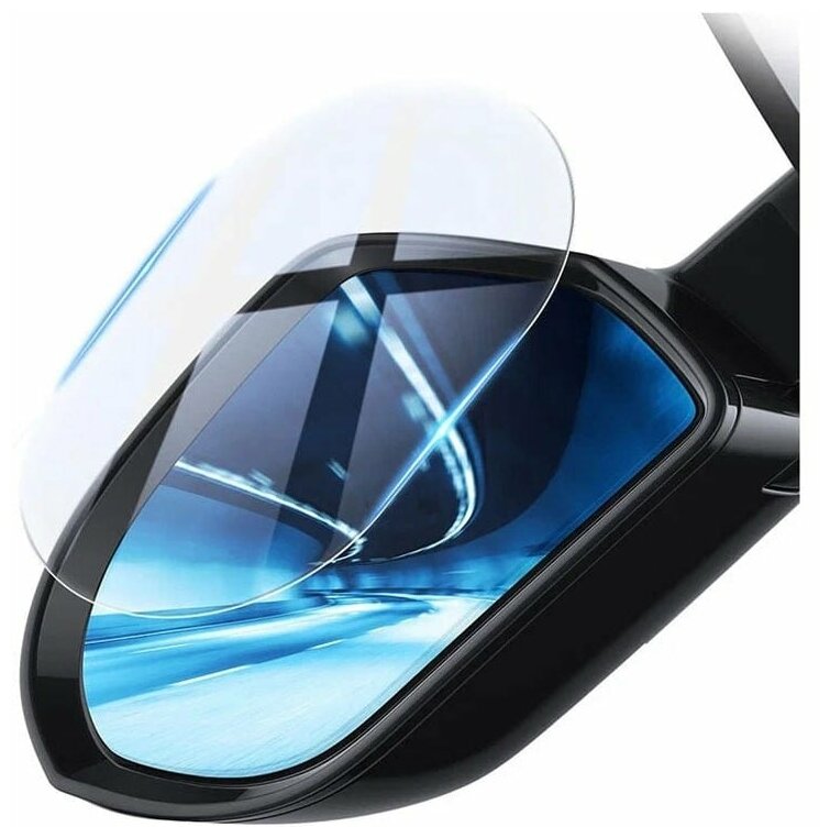 Пленка Антидождь на зеркало 135*95мм Baseus Rainproof Film Oval (SGFY-C02)